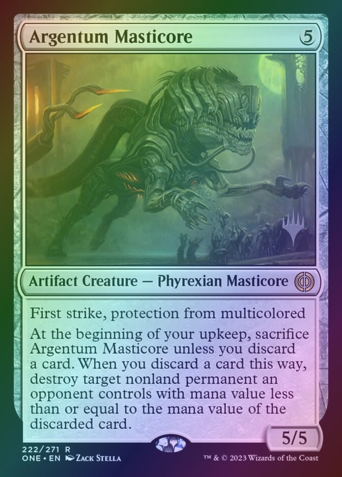 Argentum Masticore (PONE) (222p) / Foil
