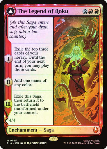 The Legend of Roku // Avatar Roku (TLA) (145) / Foil