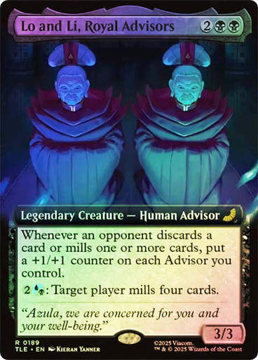 Lo and Li, Royal Advisors (TLE) (189) / Extended Art / Foil