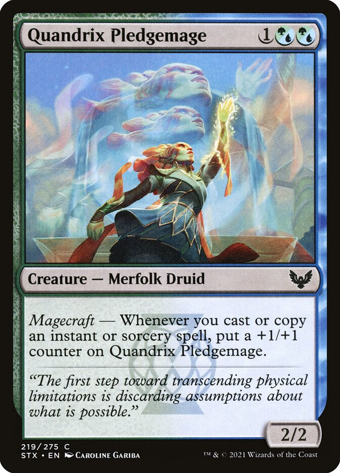 Quandrix Pledgemage (STX) (219)