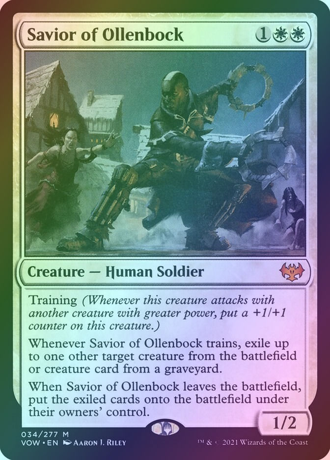Savior of Ollenbock (VOW) (34) / Foil