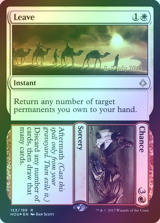 Leave // Chance (PHOU) (153s) / Foil