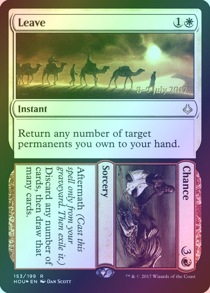 Leave // Chance (PHOU) (153s) / Foil