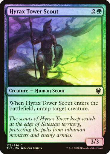 Hyrax Tower Scout (THB) (173) / Foil