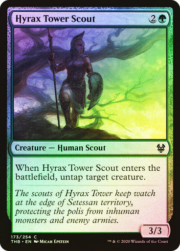 Hyrax Tower Scout (THB) (173) / Foil
