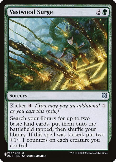 Vastwood Surge (PLST) (ZNR-217)