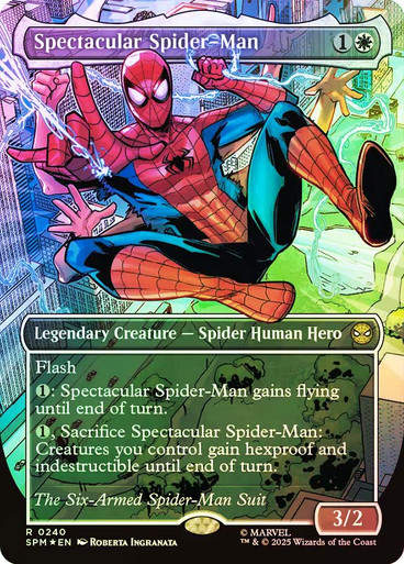 Spectacular Spider-Man (SPM) (240) / Borderless / Foil