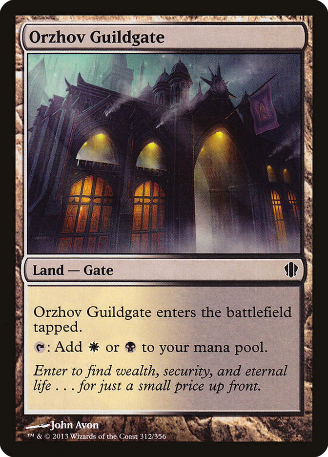 Orzhov Guildgate (c13)