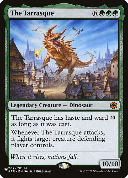 The Tarrasque (PLST) (AFR-207)