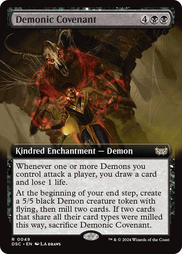 Demonic Covenant (DSC) (49) / Extended Art