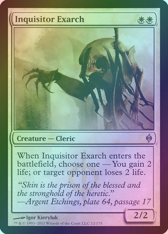 Inquisitor Exarch (NPH) (12) / Foil