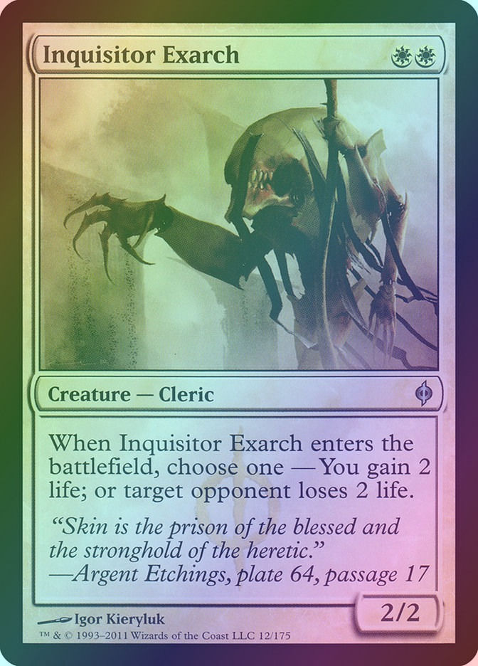 Inquisitor Exarch (NPH) (12) / Foil