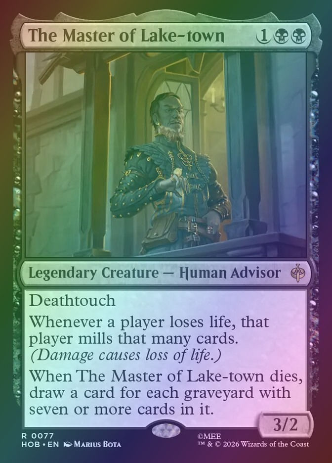 The Master of Lake-town (HOB) (77) / Foil