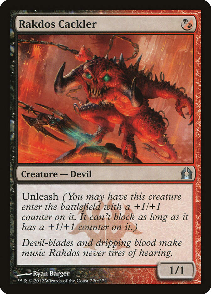 Rakdos Cackler (RTR) (220)