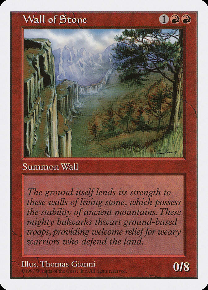 Wall of Stone (5ED) (274)