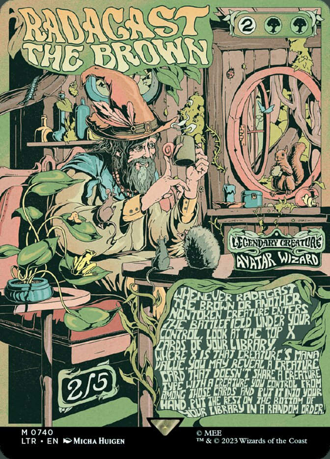 Radagast the Brown (LTR) (740) / Borderless