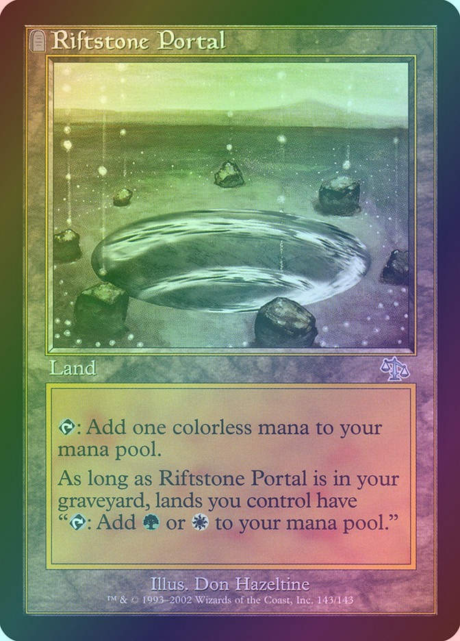 Riftstone Portal (JUD) (143) / Foil