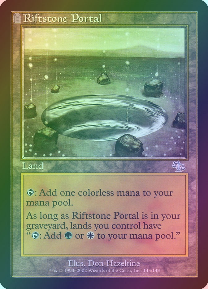 Riftstone Portal (JUD) (143) / Foil