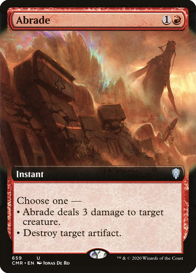 Abrade (CMR) (659) / Extended Art