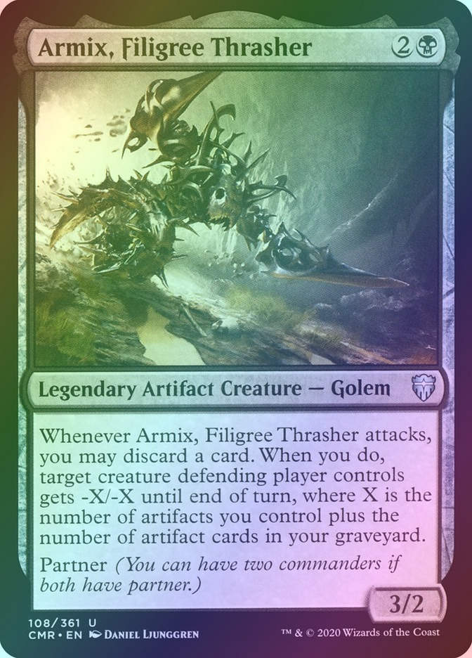 Armix, Filigree Thrasher (CMR) (108) / Foil