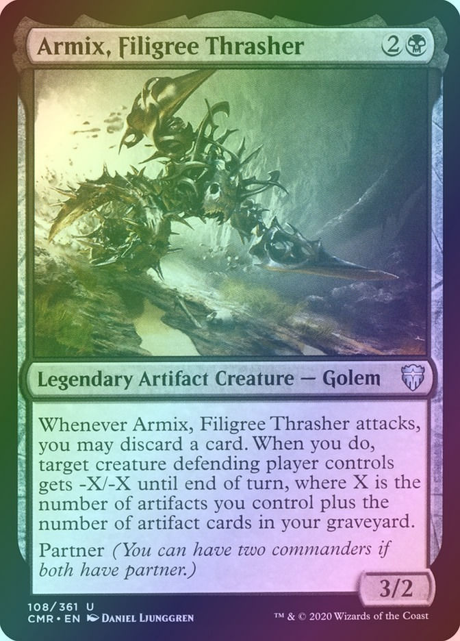 Armix, Filigree Thrasher (CMR) (108) / Foil
