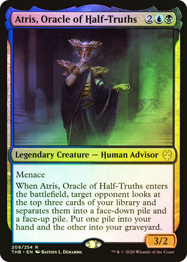 Atris, Oracle of Half-Truths (THB) (209) / Foil