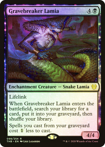 Gravebreaker Lamia (THB) (98) / Foil