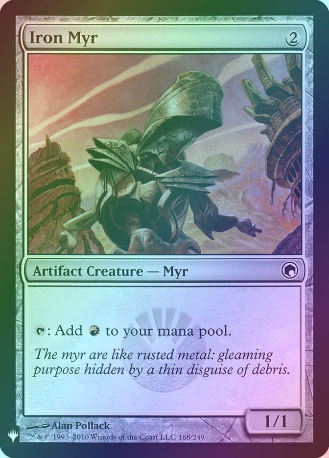 Iron Myr (PLST) (SOM-168) / Foil