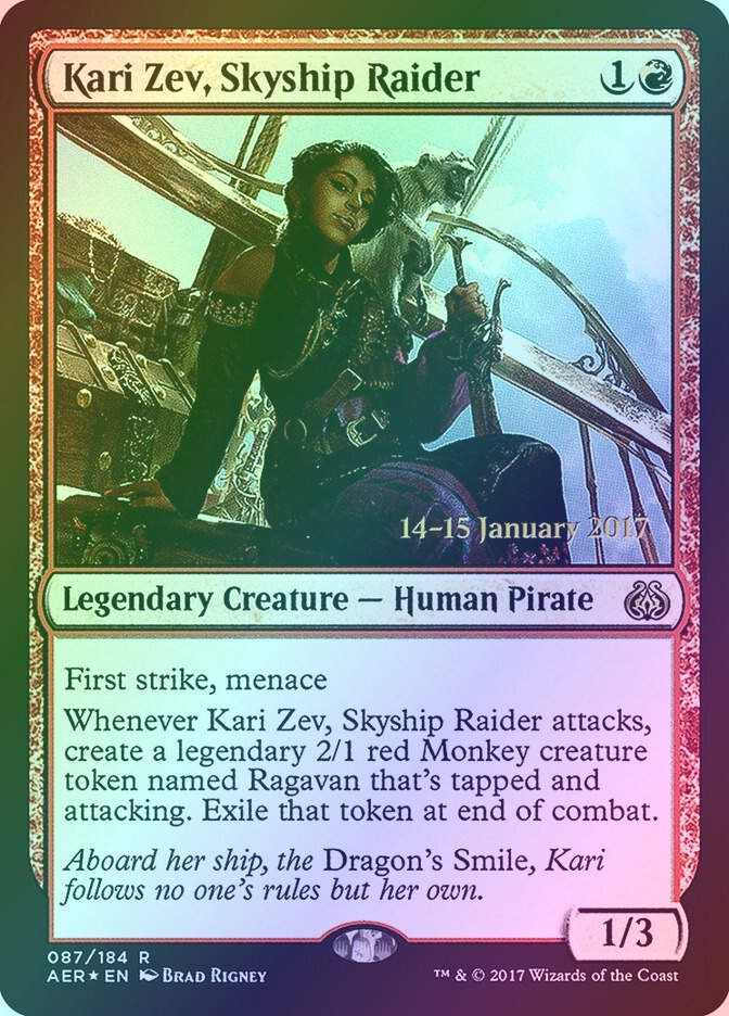Kari Zev, Skyship Raider (PAER) (87s) / Foil