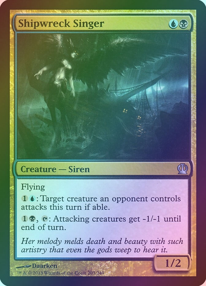 Shipwreck Singer (THS) (203) / Foil