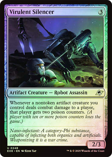 Virulent Silencer (EOE) (248) / Foil