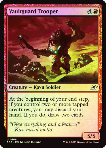 Vaultguard Trooper (EOE) (166) / Foil