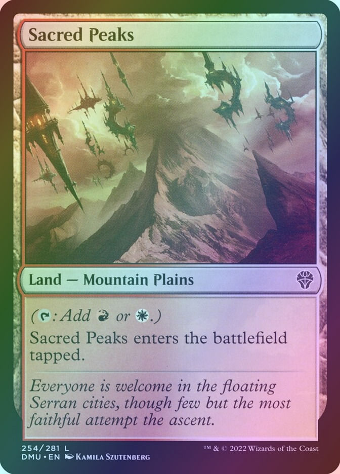 Sacred Peaks (DMU) (254) / Foil