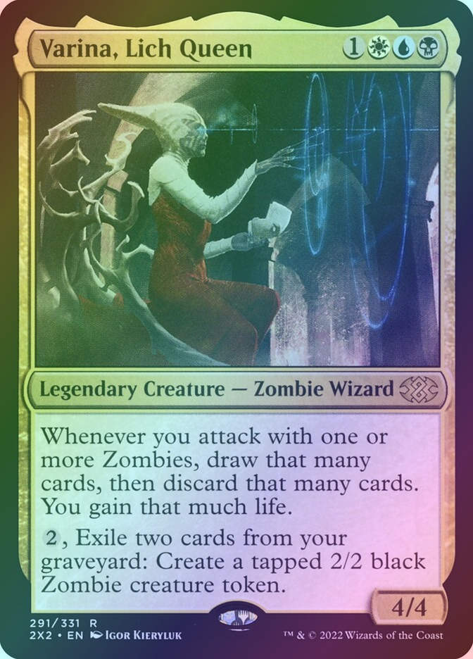 Varina, Lich Queen (2X2) (291) / Foil