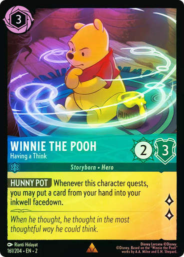 Winnie the Pooh - Having a Think (LOR_ROF) / Foil