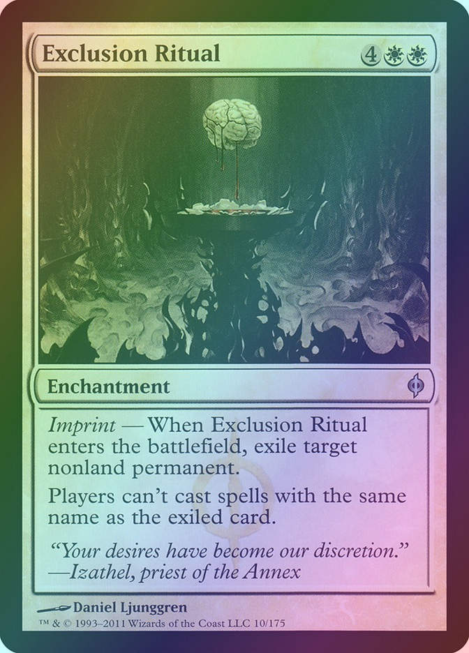 Exclusion Ritual (NPH) (10) / Foil