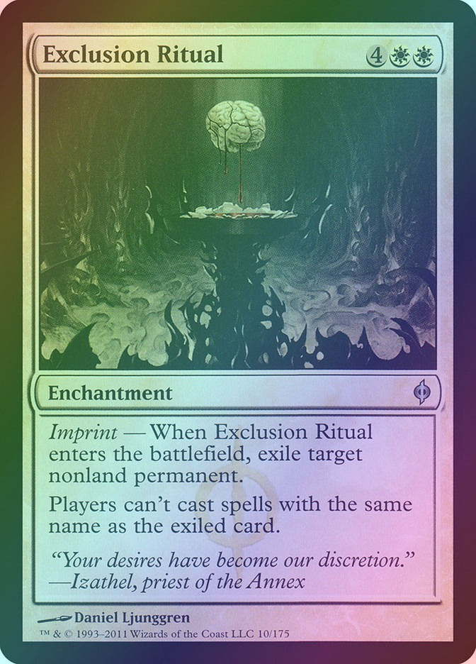 Exclusion Ritual (NPH) (10) / Foil