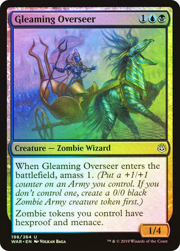 Gleaming Overseer (WAR) (198) / Foil