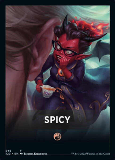 Spicy (fj22) / Front Cards Token