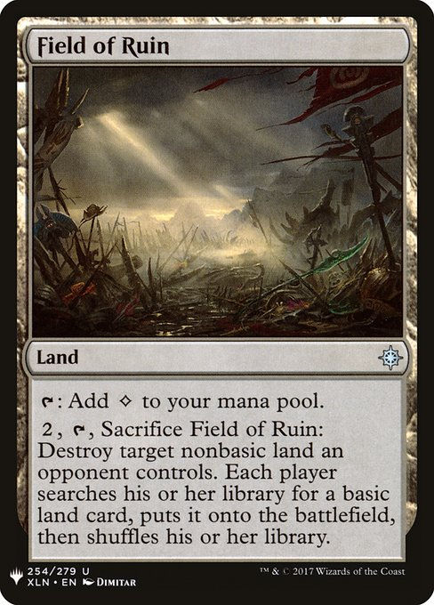 Field of Ruin (PLST) (XLN-254)