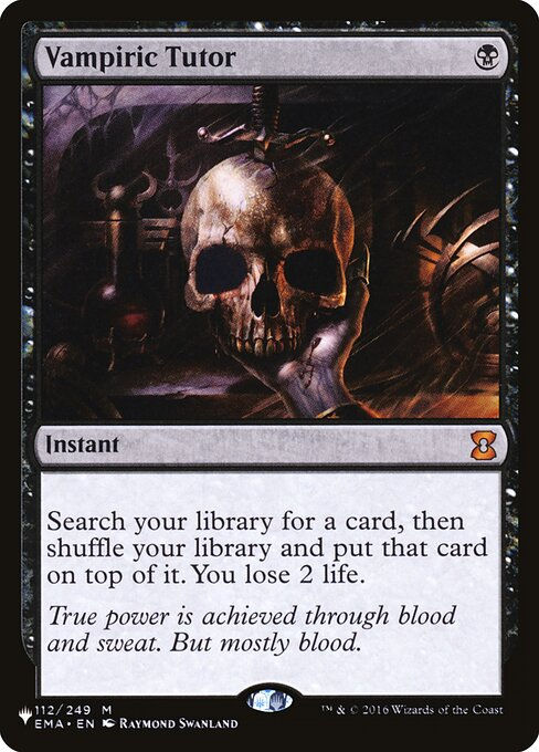 Vampiric Tutor (PLST) (EMA-112)