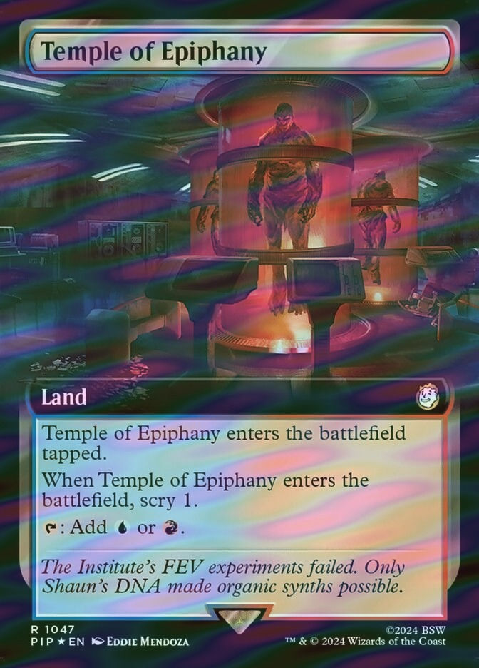 Temple of Epiphany (PIP) (1047) / Extended Art / Surge Foil