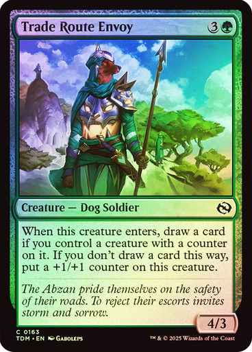 Trade Route Envoy (TDM) (163) / Foil