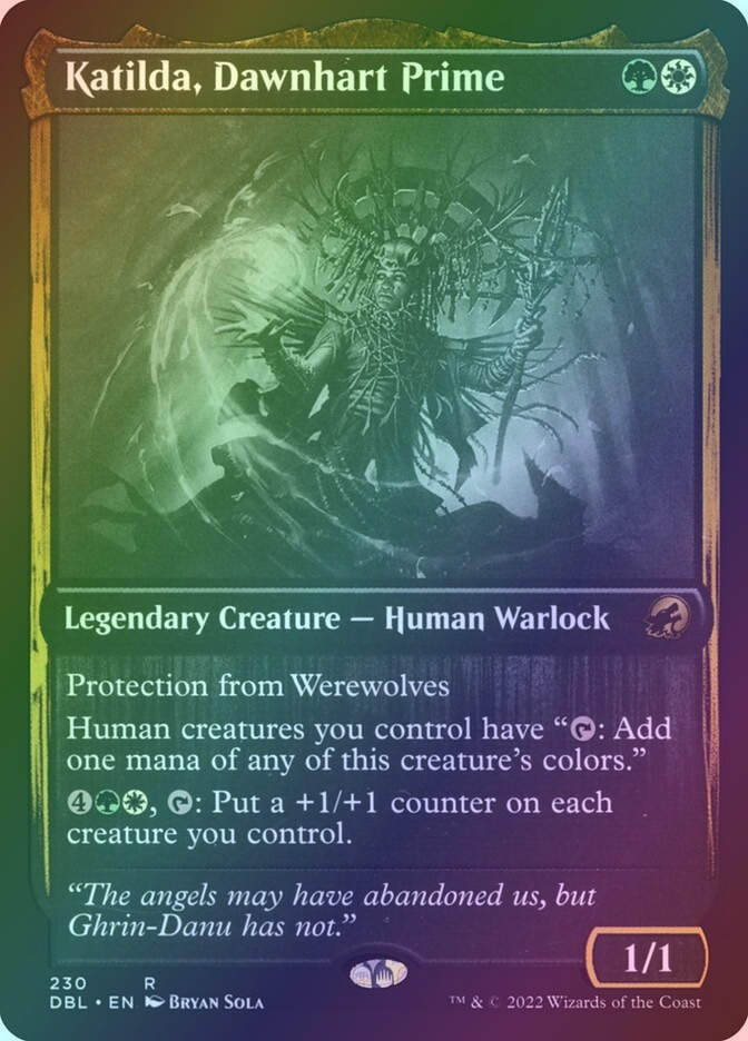 Katilda, Dawnhart Prime (DBL) (230) / Foil