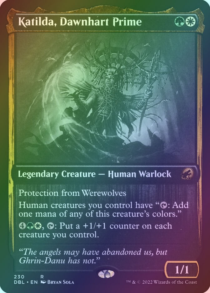 Katilda, Dawnhart Prime (DBL) (230) / Foil