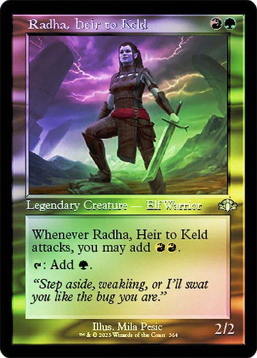 Radha, Heir to Keld (DMR) / Showcase / Foil