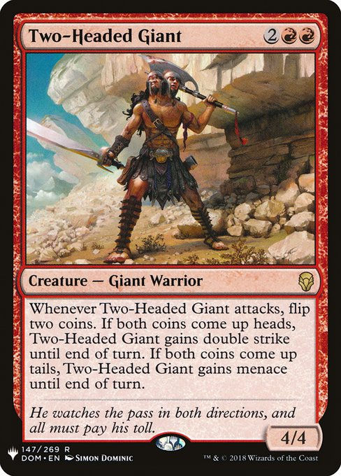 Two-Headed Giant (PLST) (DOM-147)