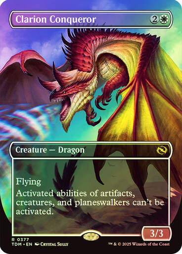 Clarion Conqueror (TDM) (377) / Foil / Borderless