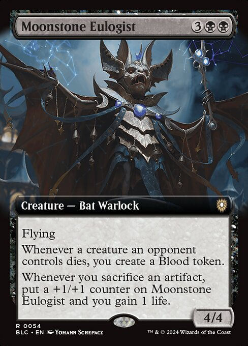 Moonstone Eulogist (blc) (54) / Extended Art