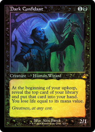 Dark Confidant (rvr) (323) / Retro / Foil